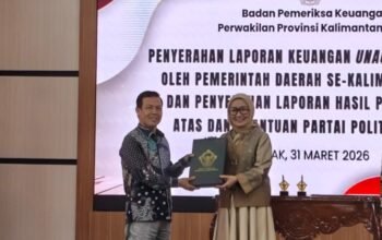 Ketua DPRD Sambas Terima LHP BPK Dana Parpol 2025