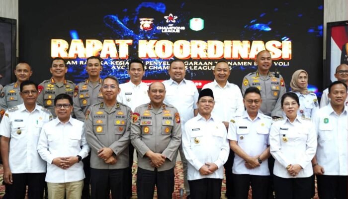 Hadiri Rakor Persiapan AVC Men’s Champions League 2026, Bupati Alexander Siap Sukseskan Event Internasional