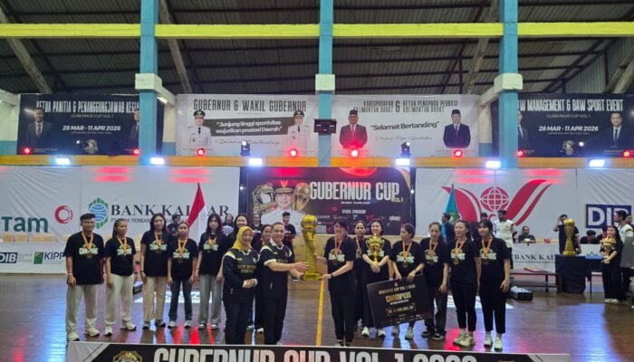 Ria Norsan Tutup Gubernur Cup Vol 1, Dorong Atlet Basket Kalbar Go International