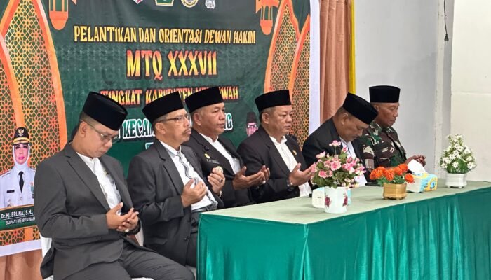 70 Dewan Hakim MTQ Mempawah Dilantik, Ketua DPRD Ingatkan Soal Kredibilitas