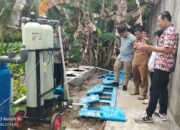 Pihak terkait meninjau sumur resapan dapur MBG di Desa Sungai Batang, Kecamatan Sungai Pinyuh, Kabupaten Mempawah, yang sebelumnya dikeluhkan karena mencemari lingkungan.