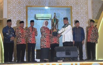 Mempawah Hilir juara umum MTQ ke-37 tingkat Kabupaten Mempawah.