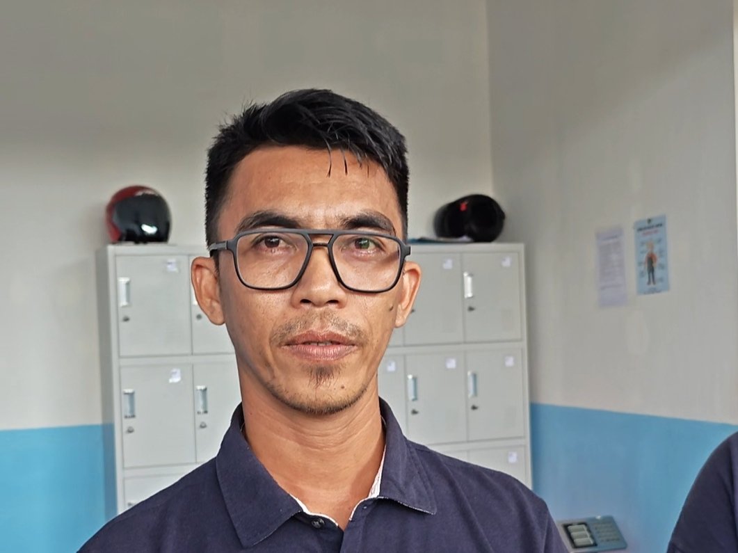 Feriandi, perwakilan Yayasan Lentera Pangan Borneo.