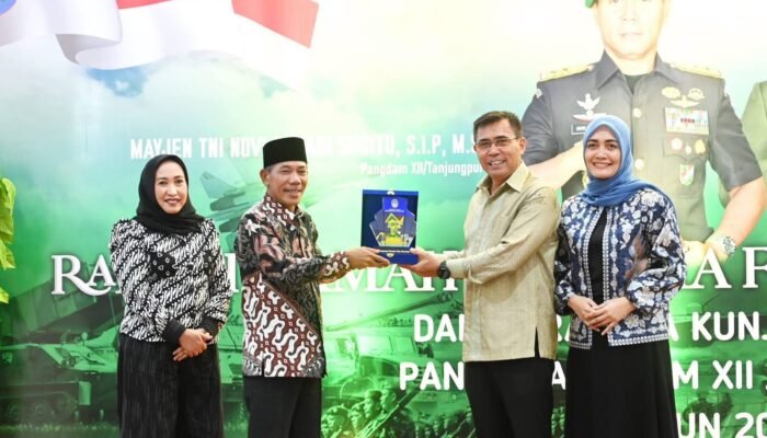 Pemkab Ketapang Bersama Forkopimda Gelar Ramah Tamah Sambut Kunker Pangdam XII/Tanjungpura