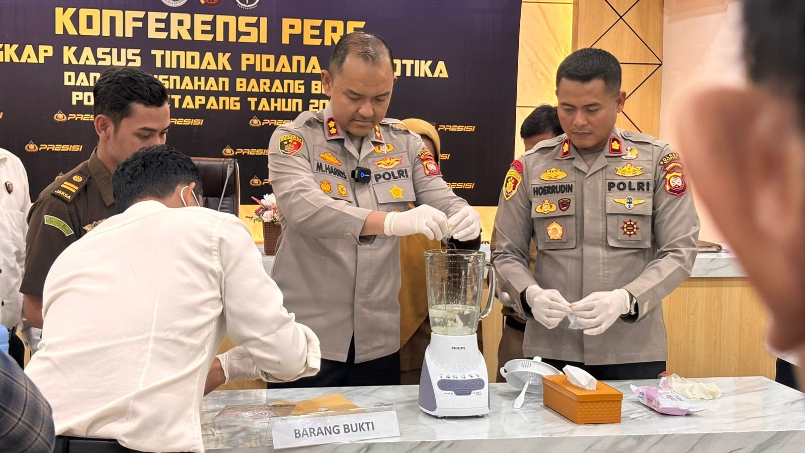 Pemusnahan Narkoba