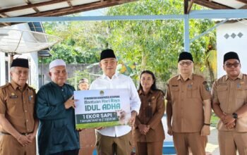 Perkuat Semangat Berbagi dan Persatuan Jelang Idul Adha, Bupati Ketapang Salurkan Hewan Kurban