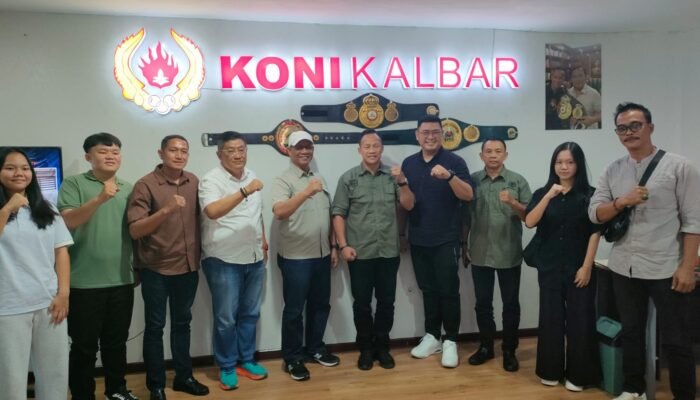 PERBASI Mempawah Koordinasi ke KONI Kalbar Bahas Pembinaan Atlet Basket