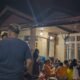 Suasana rumah duka anak tenggelam di Kampung Api Api Sungai Pinyuh, Kabupaten Mempawah, Provinsi Kalbar.