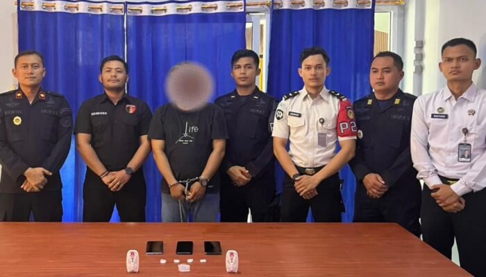 Upaya Penyelundupan Serbuk Setan ke Dalam Rutan Sambas Digagalkan Petugas