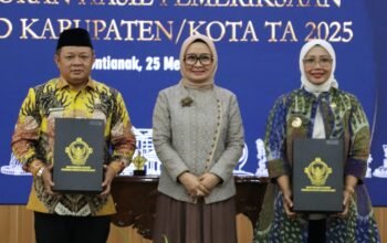 Pemerintah Kabupaten Mempawah menerima laporan hasil pemeriksaan pengelolaan keuangan tahun 2025 dengan predikat WTP dari BPK RI Provinsi Kalbar.