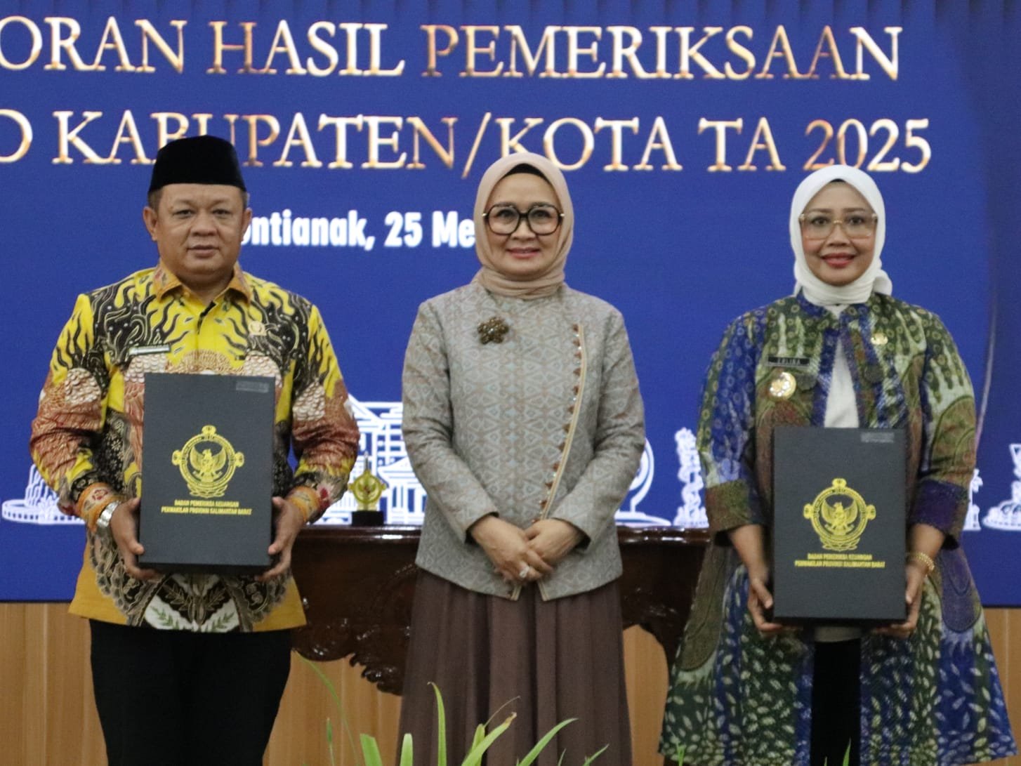 Pemerintah Kabupaten Mempawah menerima laporan hasil pemeriksaan pengelolaan keuangan tahun 2025 dengan predikat WTP dari BPK RI Provinsi Kalbar.