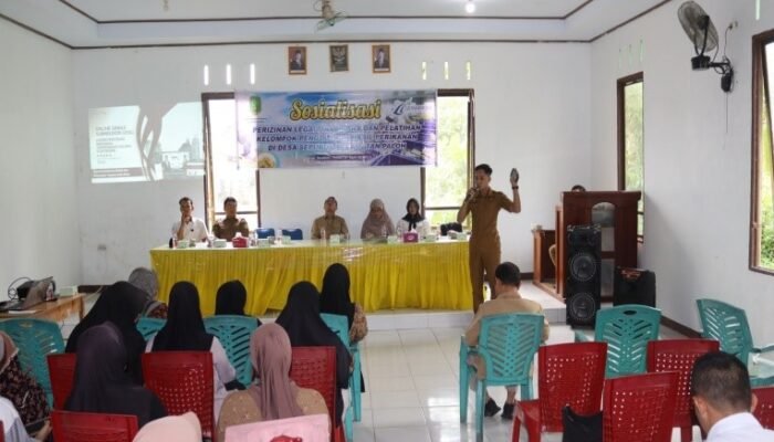 Dinas PPKH Sambas Dorong UMKM Perikanan di Kecamatan Paloh Lengkapi Legalitas Usaha