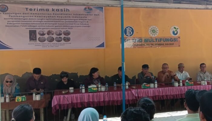 Tambak Garam di Sebubus Paloh Dinilai Mampu Suplai Kebutuhan Garam Sambas dan Kalbar