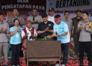 Bupati Ketapang Buka Turnamen Bola Voli Antar Desa Meriahkan HUT ke-16 Desa Pengatapan Raya