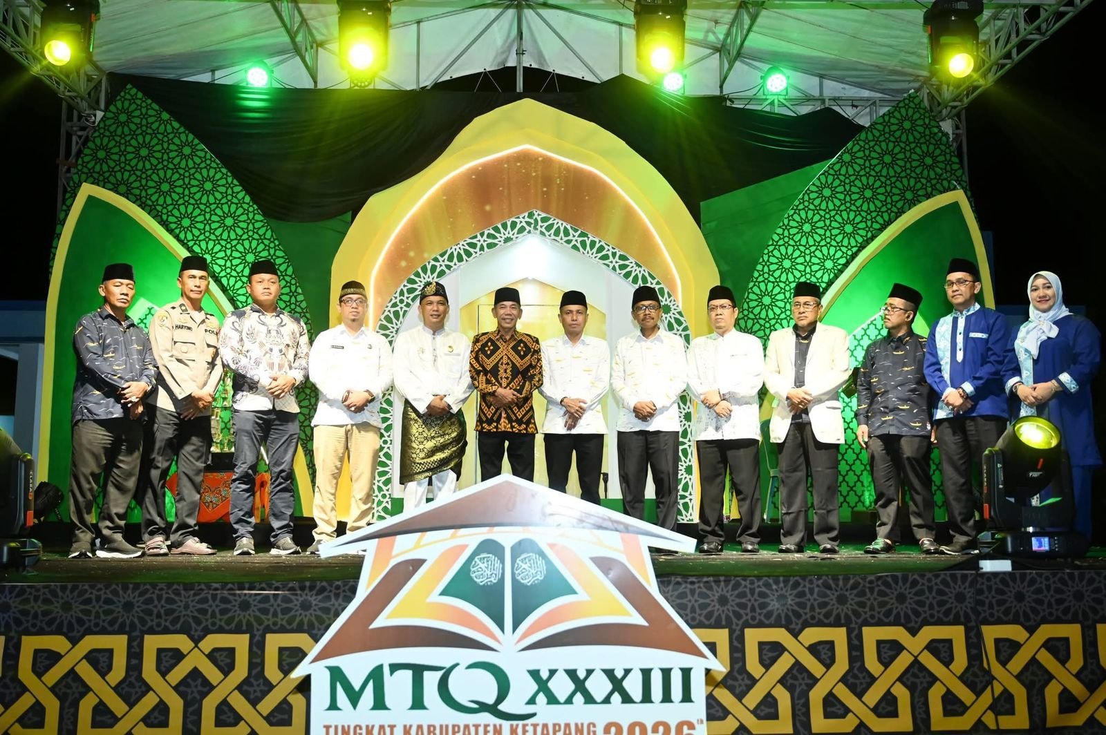 Wabup Ketapang tutup MTQ tingkat kabupaten.