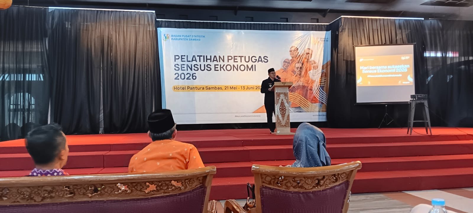 Dukung Sukses Sensus Ekonomi 2026, Dinas PPKH Sambas Siap Berkolaborasi