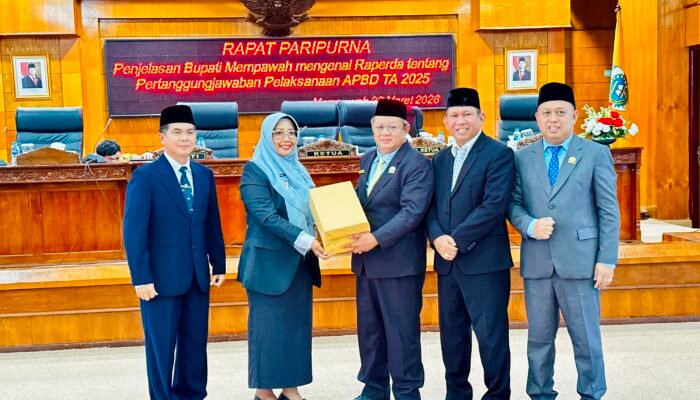DPRD Mempawah Mulai Bahas Raperda Pertanggungjawaban APBD 2025