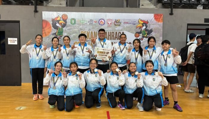 Tim Basket Putri Mempawah Raih Medali Perak di POPDA Kalbar 2026
