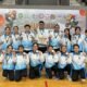 Tim basket putri Kabupaten Mempawah meraih medali perak di final POPDA Kalbar 2026.