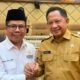 Bupati Sambas, Satono dan Mendagri Tito Karnavian usai rapat bersama Komisi II DPR RI.