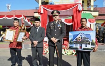 Kapolres Ketapang Pimpin Upacara Hari Bhayangkara ke-80, Bacakan Arahan Presiden