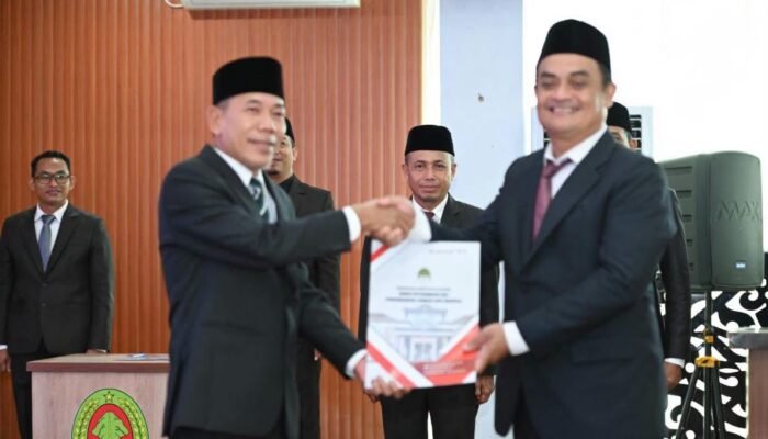 Rudy Dilantik Jadi Kepala Dinas Dukcapil Ketapang, Begini Pesan Wabup Jamhuri