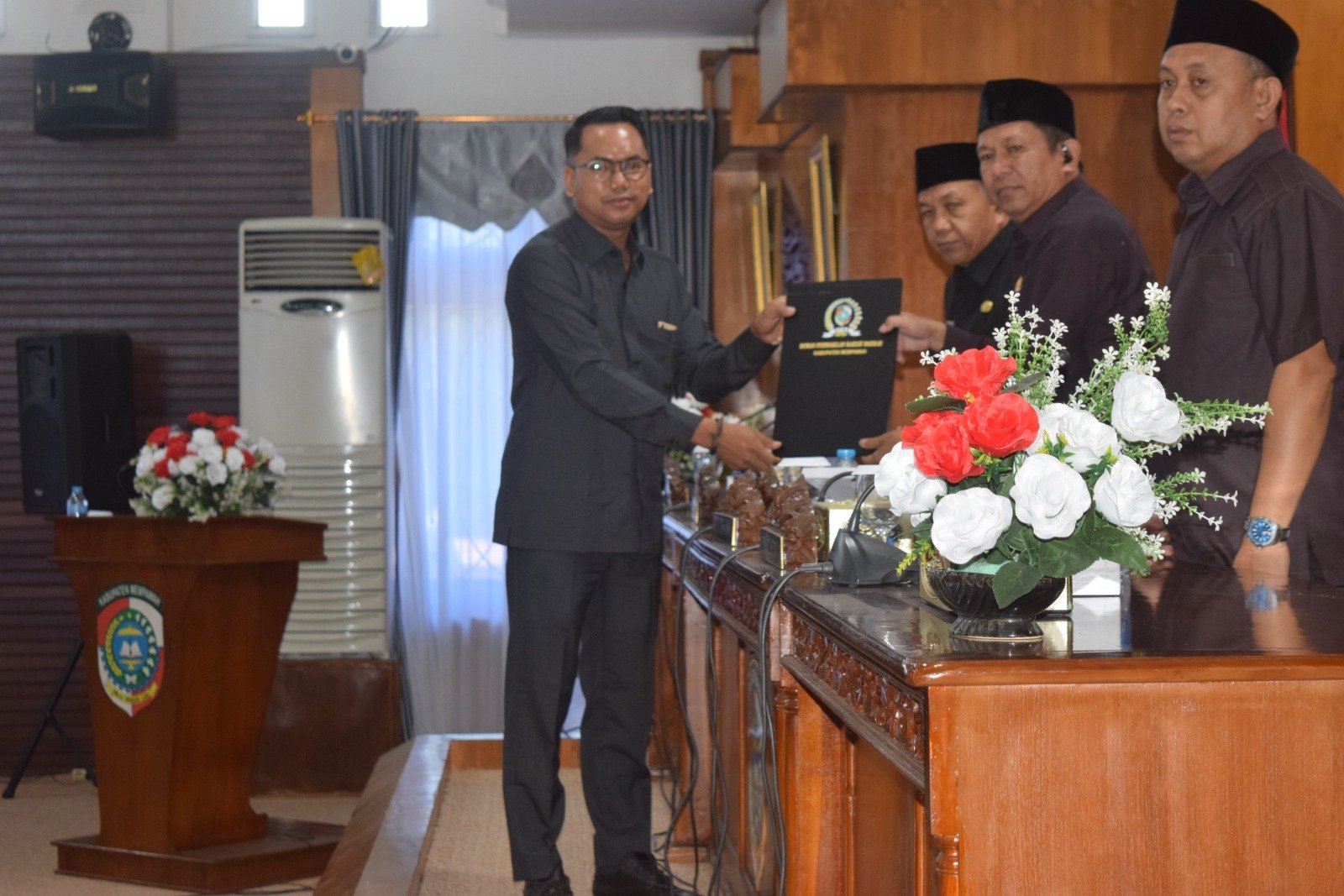 Juru bicara fraksi PKB, DPRD Kabupaten Mempawah, Miftahul Akhyar.