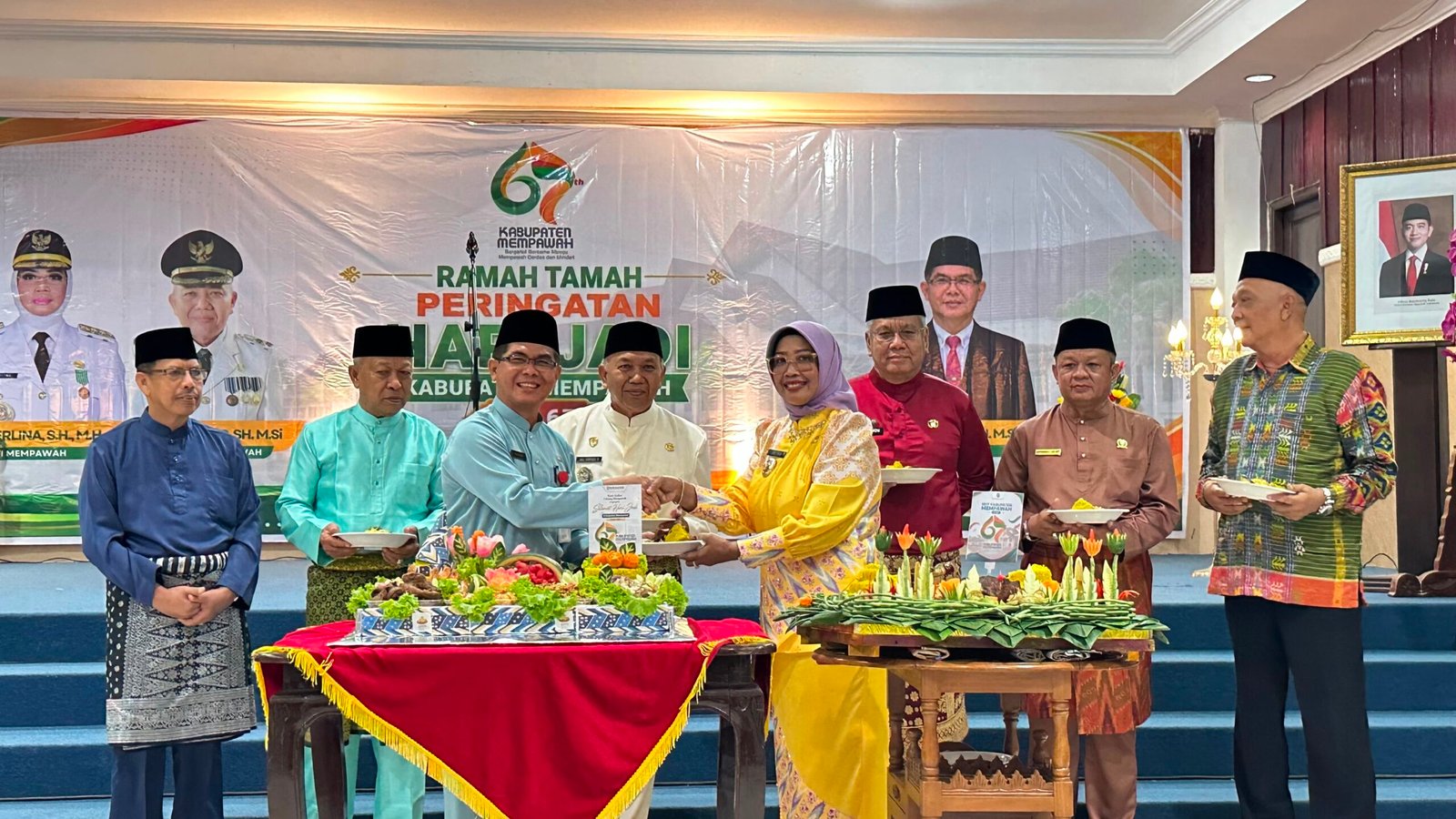 Peringatan hari jadi Kabupaten Mempawah ke-67 tahun 2026.