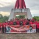 Bulan Bung Karno, DPC PDIP Kabupaten Sambas ziarah ke taman makam pahlawan, Selasa 7 Juni 2026/Foto Jejaring Kalbar