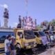 Aliansi Sopir Kabupaten Mempawah demo masalah solar subsidi di Kantor Bupati, Selasa 7 Juli 2026.
