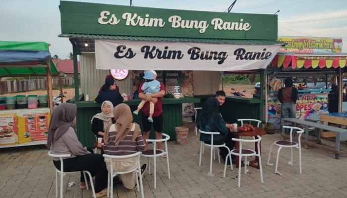 Es Krim Bung Ranie dari Buah Asli Jadi Daya Tarik Baru Kuliner Patoka