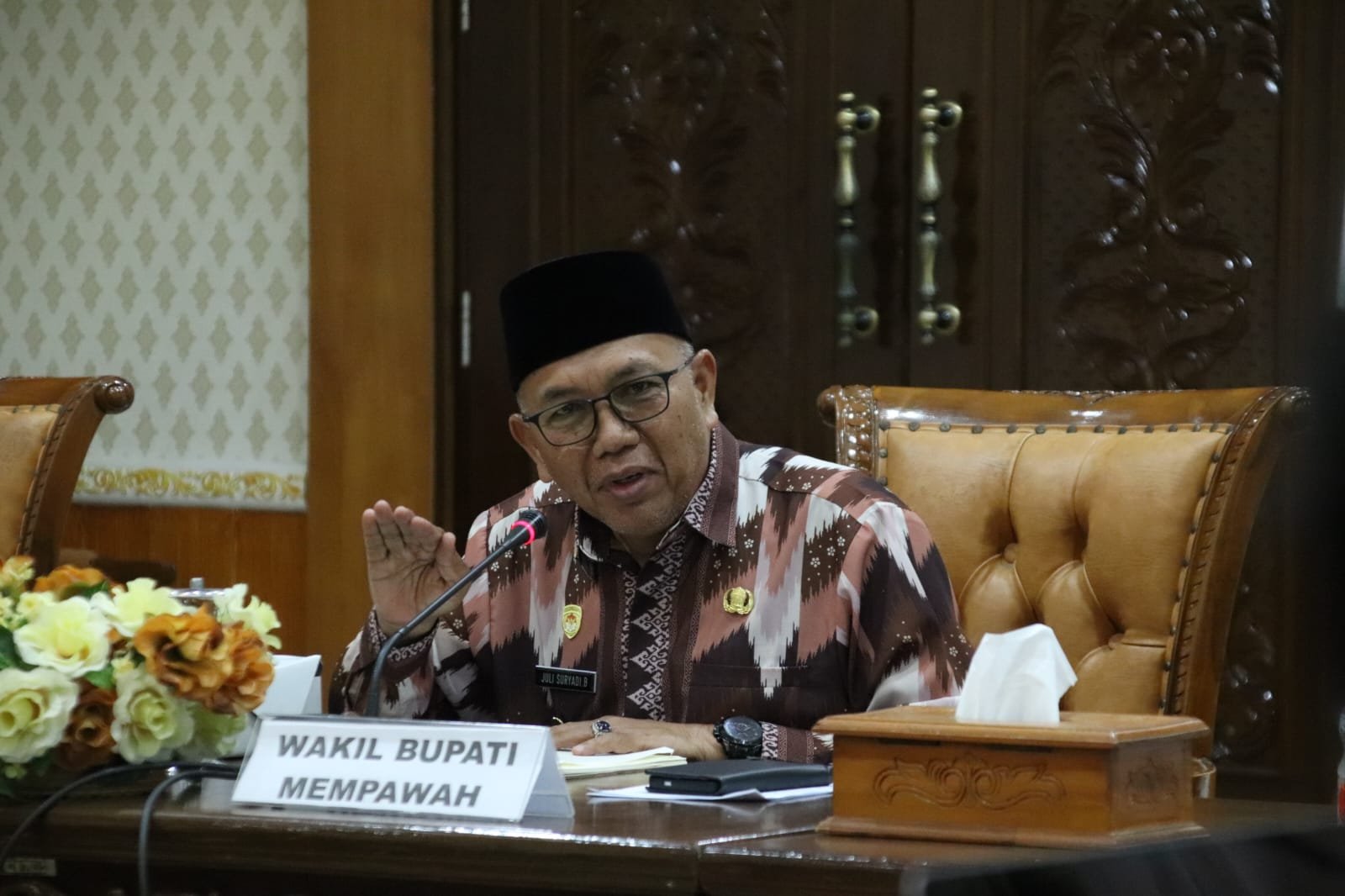 Wakil Bupati Mempawah, Juli Suryadi Burdadi/Dok Prokopim