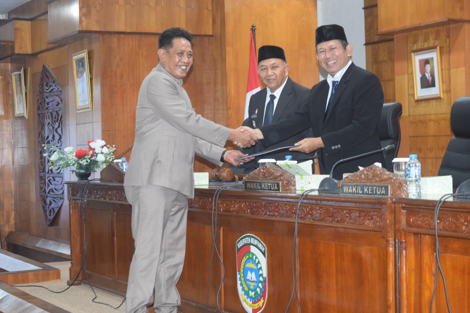 Anggota DPRD Kabupaten Mempawah, Fraksi Golkar, Abdul Kadir.