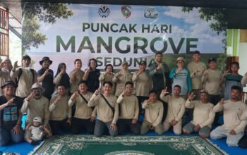 Peringatan Hari Mangrove sedunia di Kabupaten Mempawah.