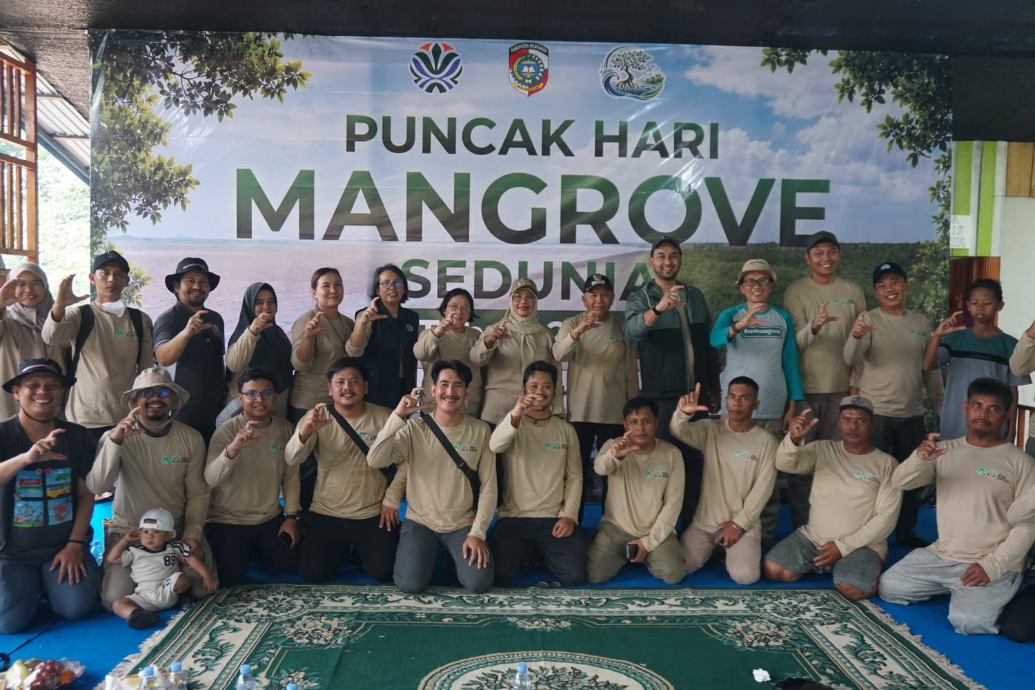 Peringatan Hari Mangrove sedunia di Kabupaten Mempawah.