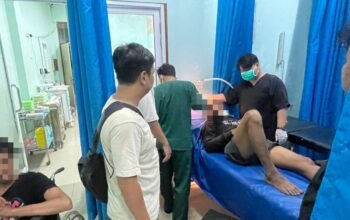 Bapak Anak Ditangkap Mencuri Material di Gudang BP MIX Purun Sungai Pinyuh