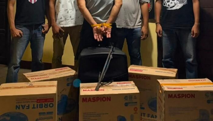Maling Kipas Angin dan Sound System SDN 14 Mempawah Hilir Ditangkap Polisi