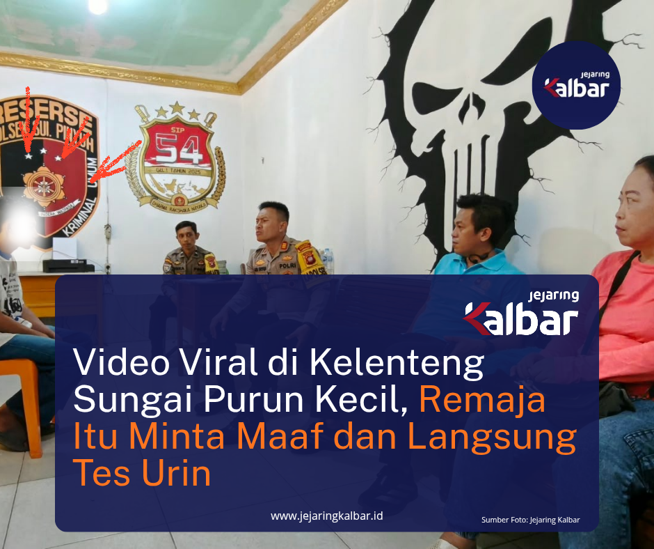 Mediasi remaja yang viral di Kelenteng Shi Tian Fut Cu Desa Sungai Purun Kecil, oleh Polsek Sungai Pinyuh.