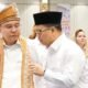 Bupati Sambas, Satono (kanan) dan Sekjen Gerindra, Sufmi Dasco (kiri).