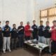 Ferdinan Syolihin memberikan dukungan kepada enam atlet sepak bola yang akan bertanding di tingkat nasional merebut Piala Soekarno Cup U17 di Jatim.