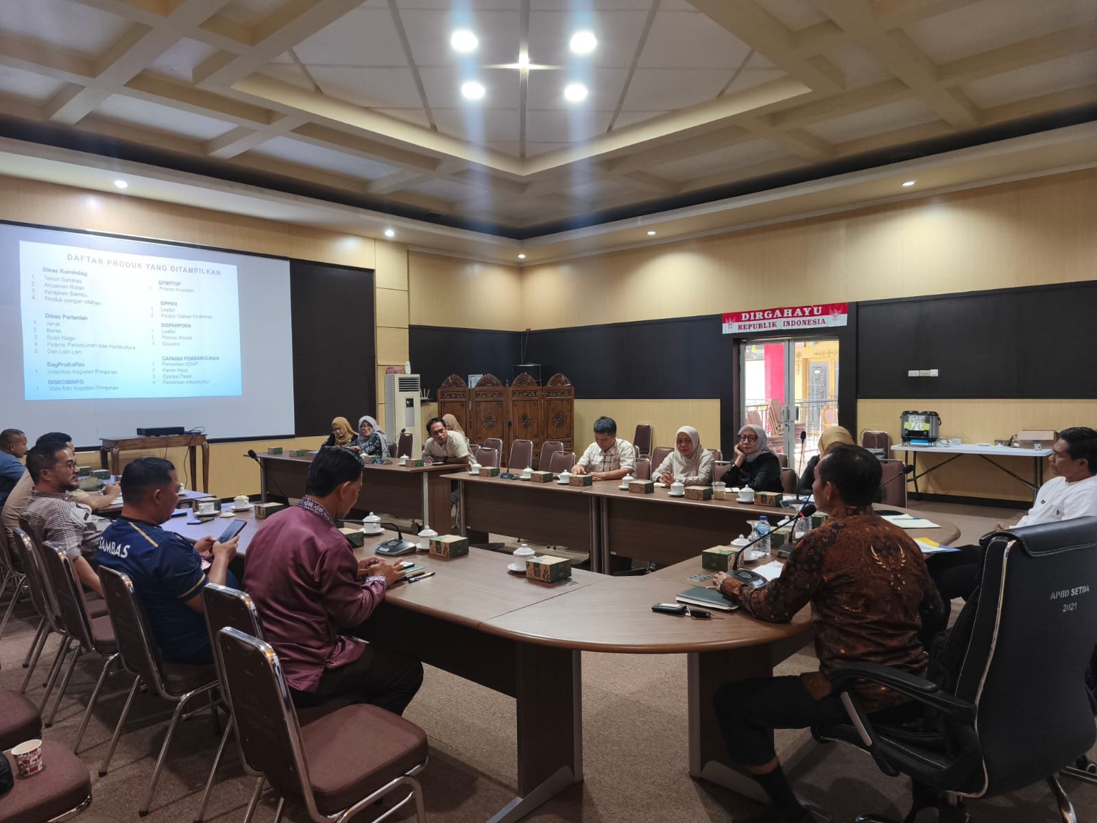 Suasana rapat persiapan APKASI Otonomi Expo 2026.