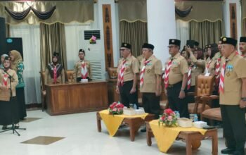 Hadiri Pelantikan Mabiran dan Kwarran, Ketua DPRD Mempawah Dukung Penguatan Gerakan Pramuka