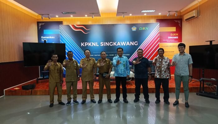 DPPKH Sambas Koordinasi ke KPKNL Singkawang Bahas Tindak Lanjut Penghapusan Aset