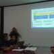 Suasana rapat evaluasi kinerja di Dinas Kominfo Kabupaten Sambas.