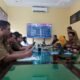 Rapat koordinasi lintas sektoral membahas penganggaran penanganan stunting dan pengentasan kemiskinan ektrim.