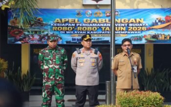 Forkopimda Mempawah Gelar Apel Gabungan Kesiapan Pengamanan Robo-Robo 2026