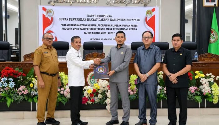 Wabup Ketapang: Laporan Hasil Reses DPRD Kita Jadikan Acuan Prioritas Pembangunan