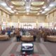 Pembukaan dialog publik tentang penambahan Dapil III Singbebas di Aula Kantor Bupati Sambas.