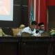 Sidang paripurna pandangan umum fraksi atas tiga Raperda yang diusulkan ke DPRD.