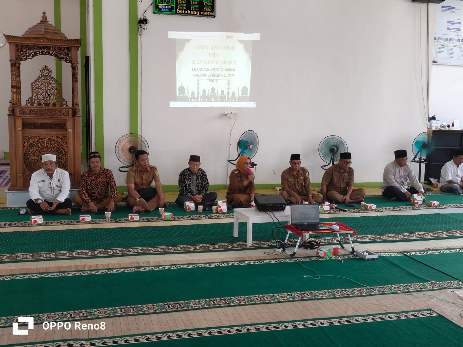 Keberlanjutan Pembangunan Masjid Nurul Huda Semparuk Butuh Partisipasi Masyarakat